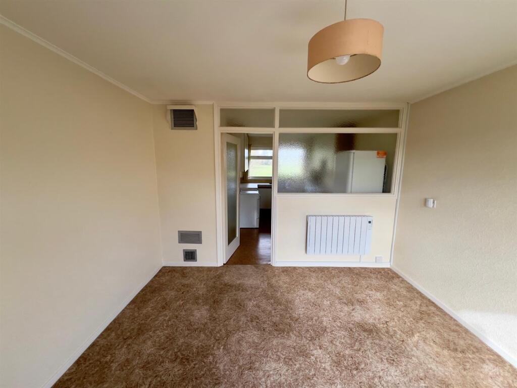 Reception room towards kitchen