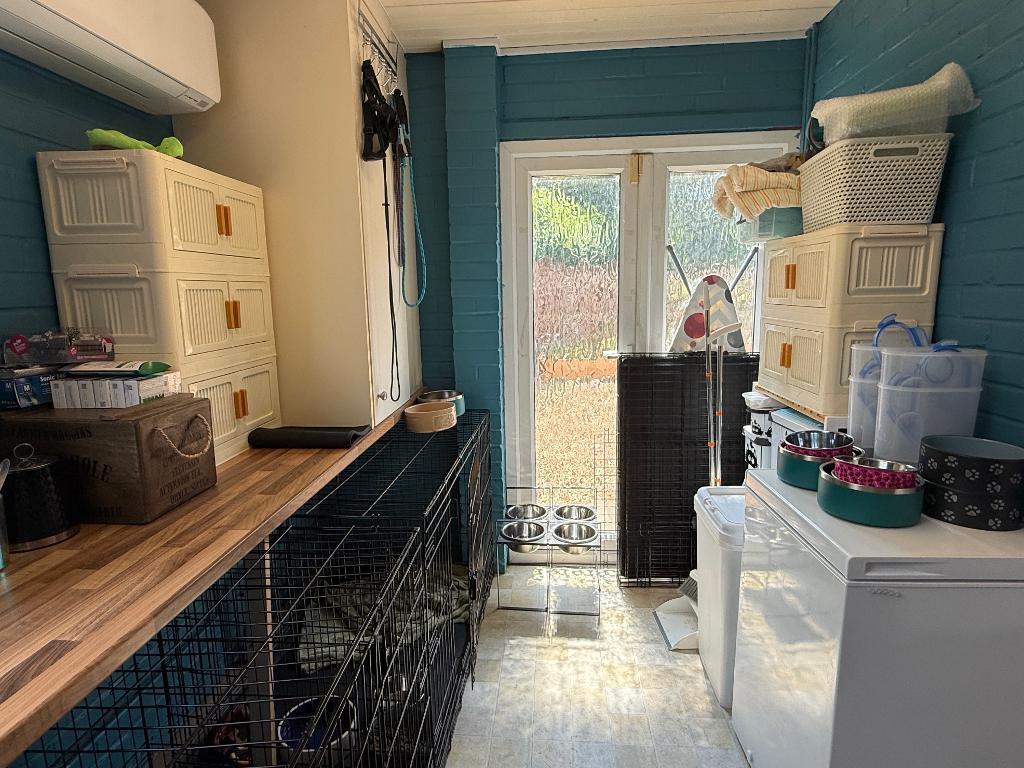 Handy utility or dog/boot room