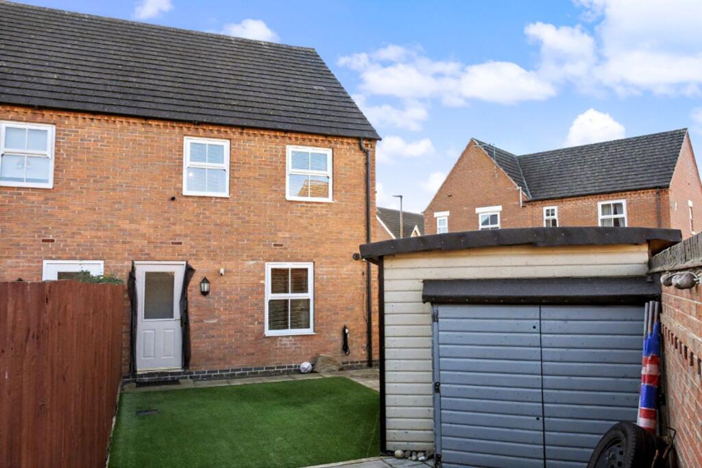 Rear Garden and Shed