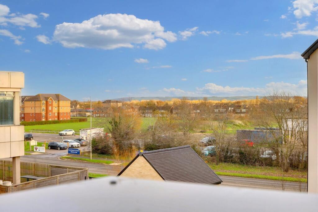 Apartment balcony view