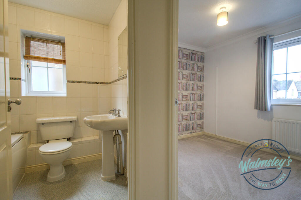 Bathroom and bedroom one
