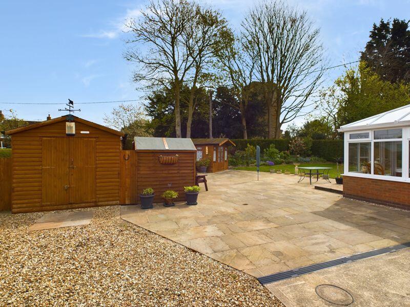 Paved areas/outbuildings