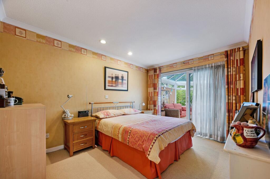 The main bedroom has an ensuite