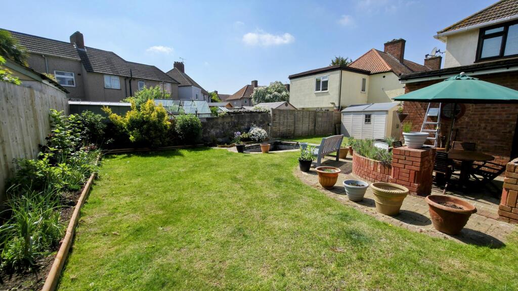 Rear garden