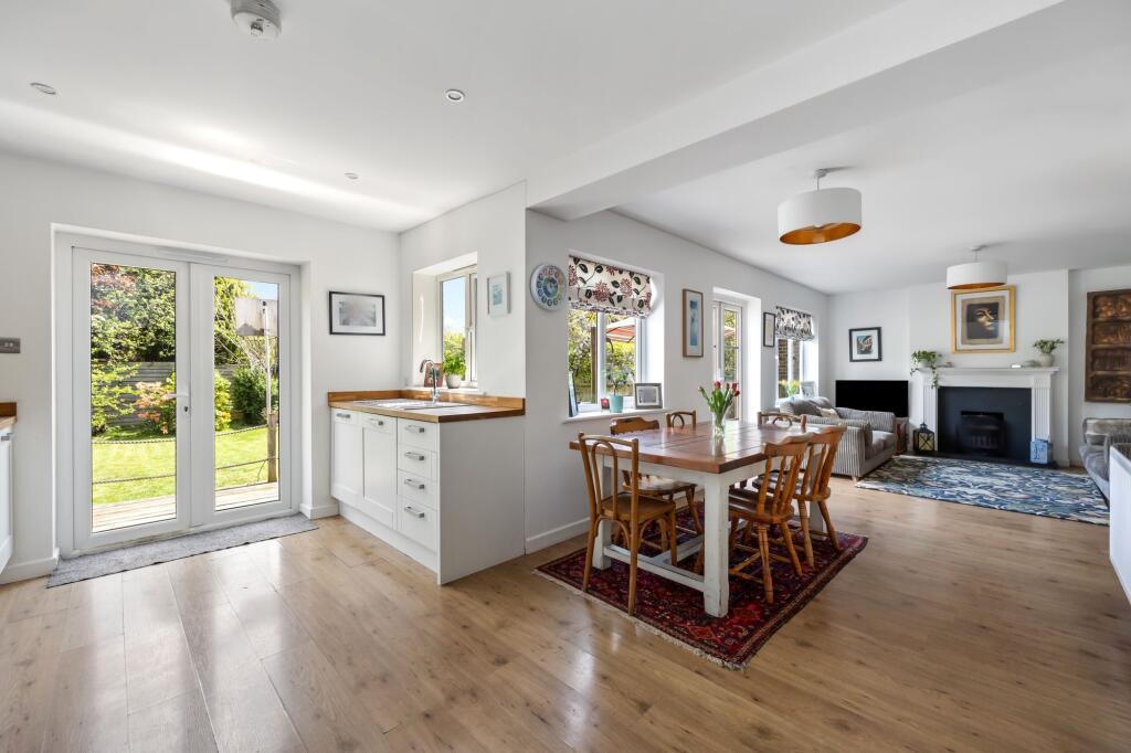 Kitchen / Living / Dining Area