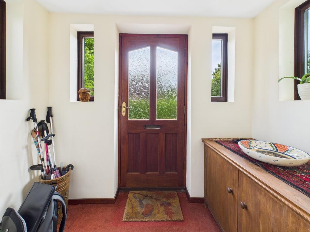 enclosed front porch