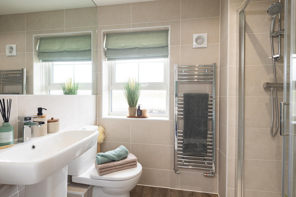 Internal of sustainable show home at quarter jack park