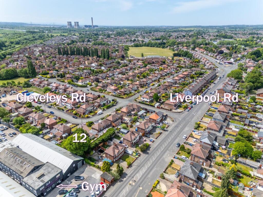 AERIAL VIEW OF ESTATE