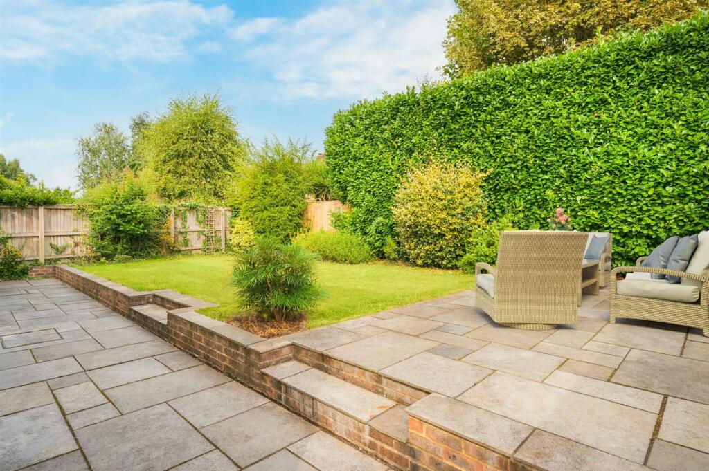 Enclosed rear garden