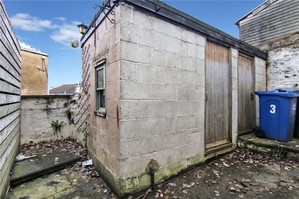 Rear Yard/Outhouse