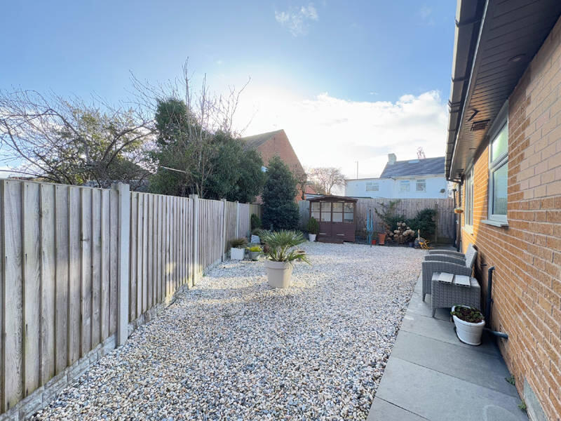Rear of Property