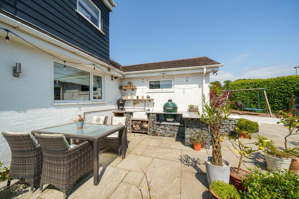 Rear garden