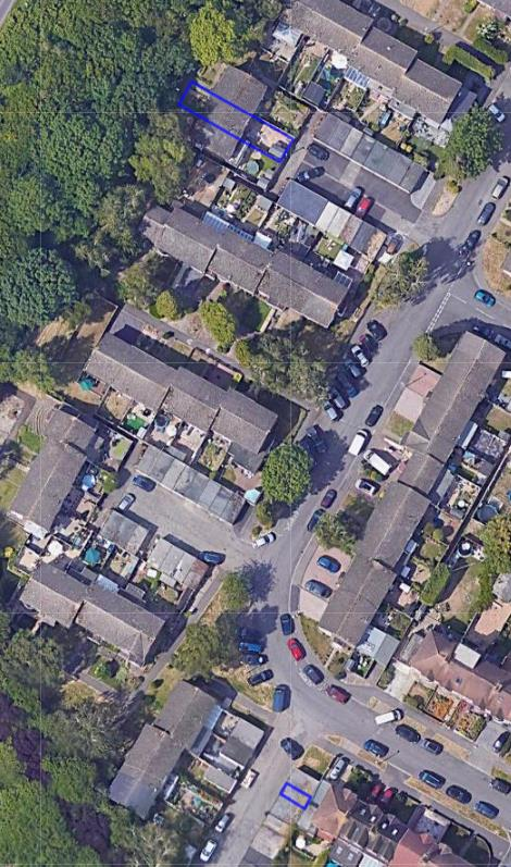 GARAGE LOCATION IN BLUE