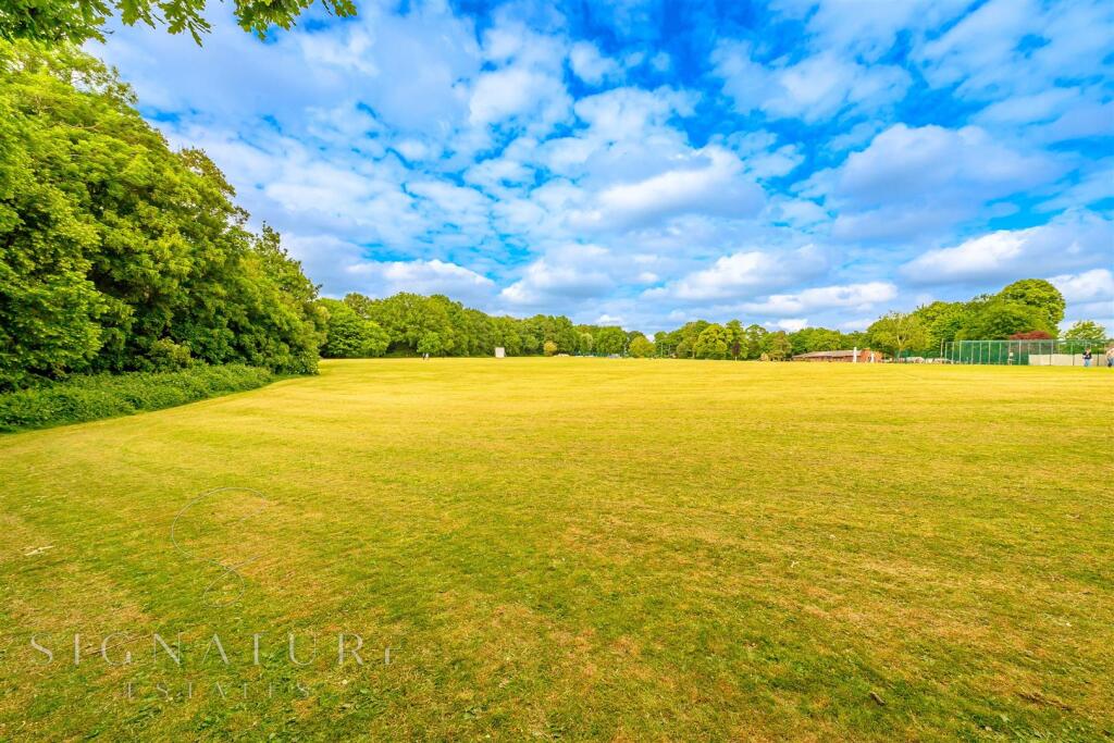 Abbots Langley Park From Rear Garden Gate