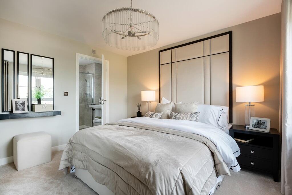 With useful en-suite shower room