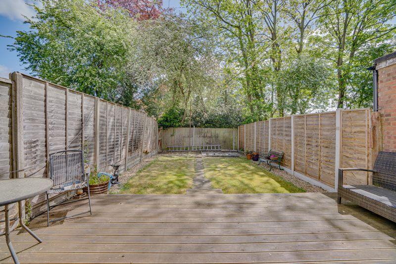 Looking down rear garden