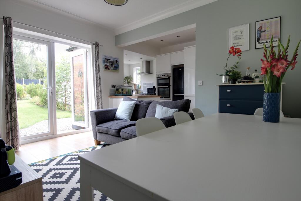 Dining Living and Kitchen areas