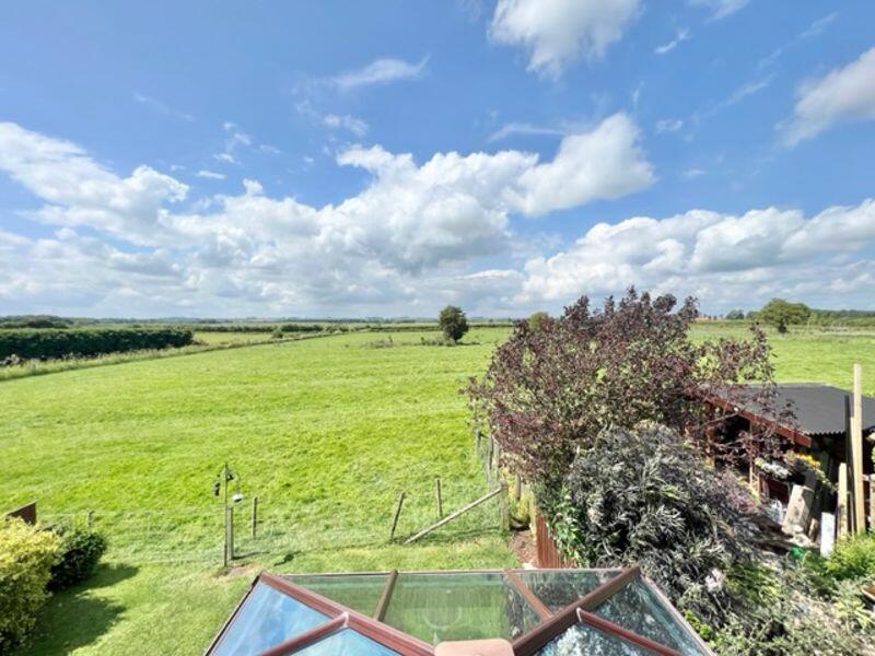 Elevated views to the rear