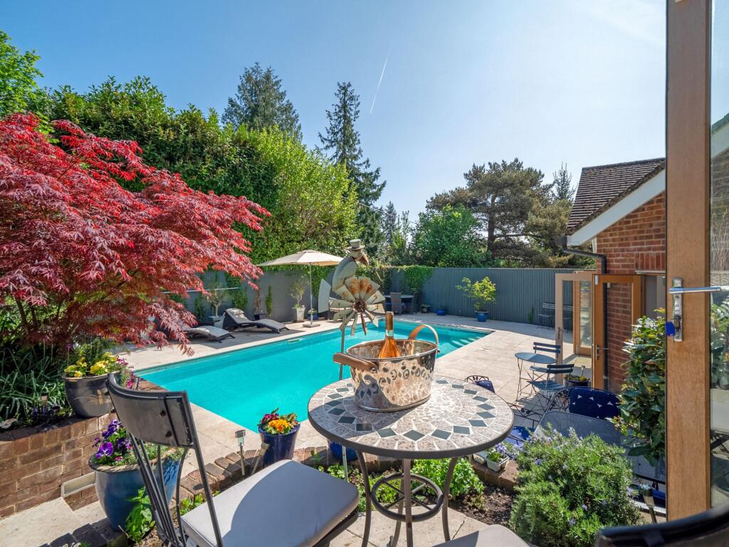 View from the top garden