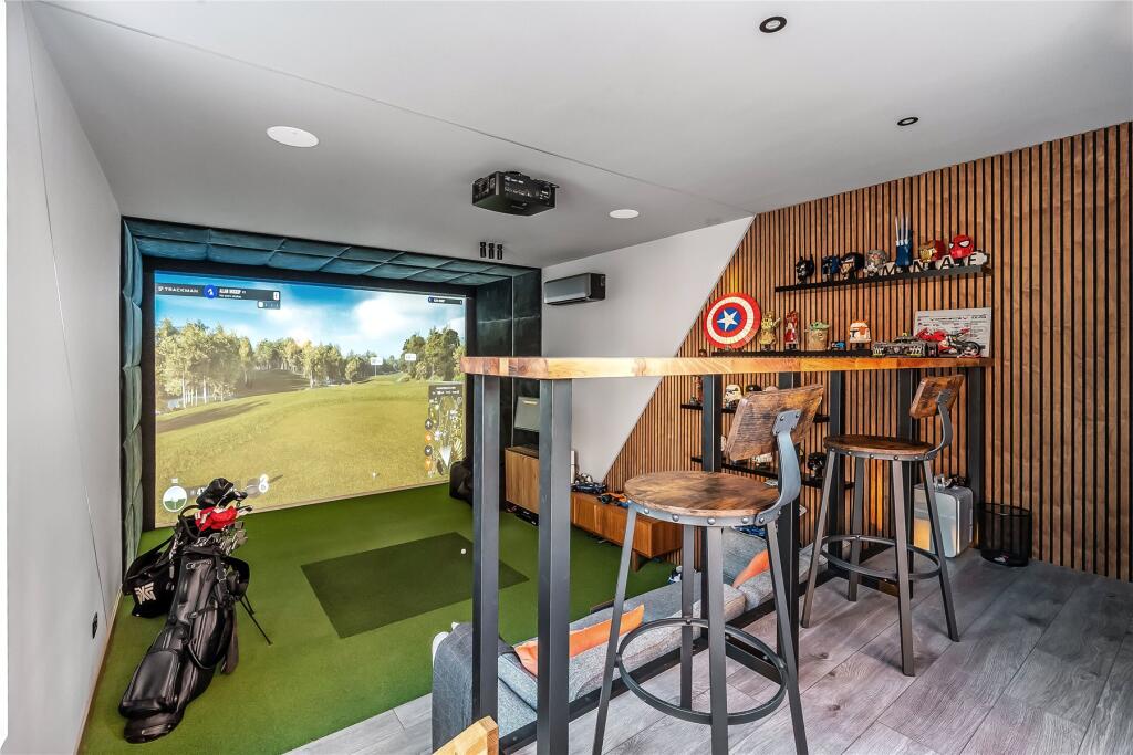 Golf Simulator Room