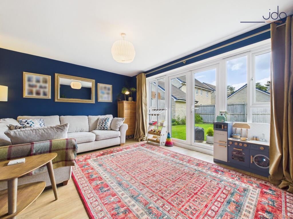 Open-plan lounge and dining room