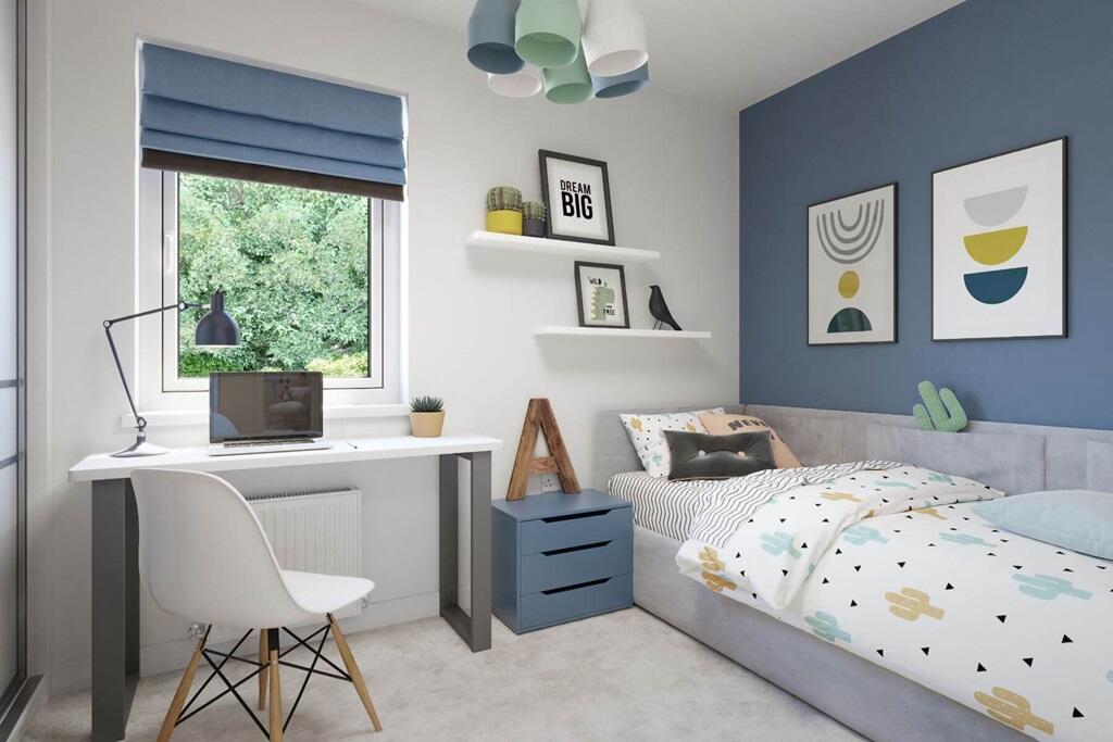 Use as a fourth bedroom or home office