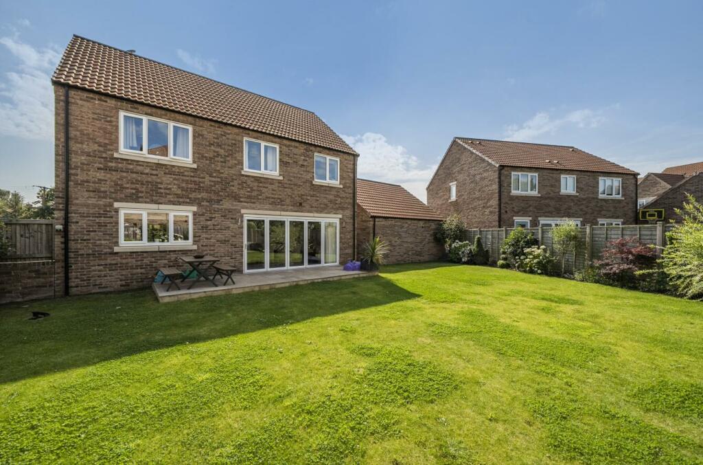rear of property
