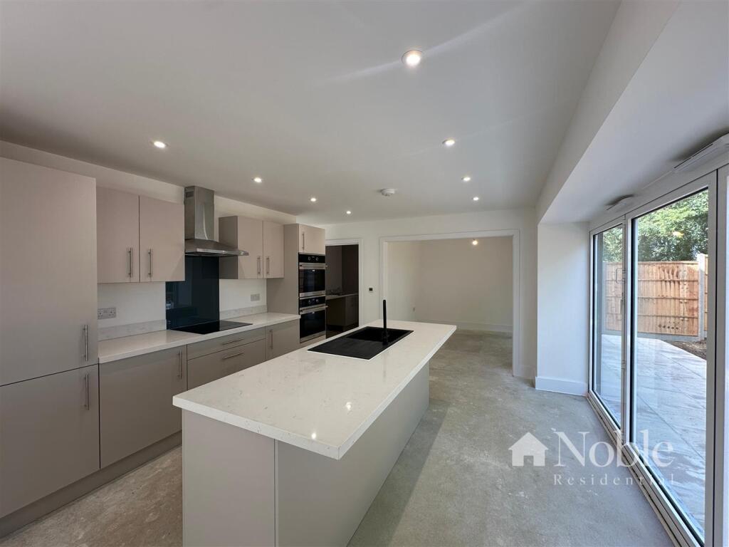 Open Plan Kitchen/Dining Area  (example)