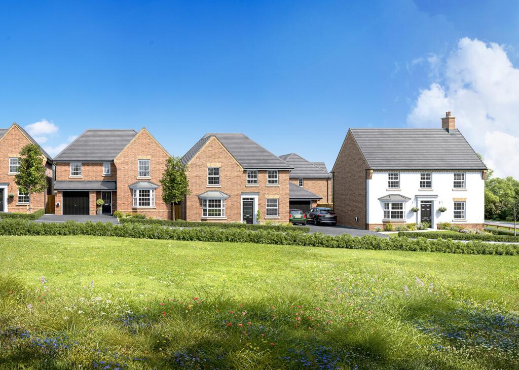 The Stables CGI street scene 1