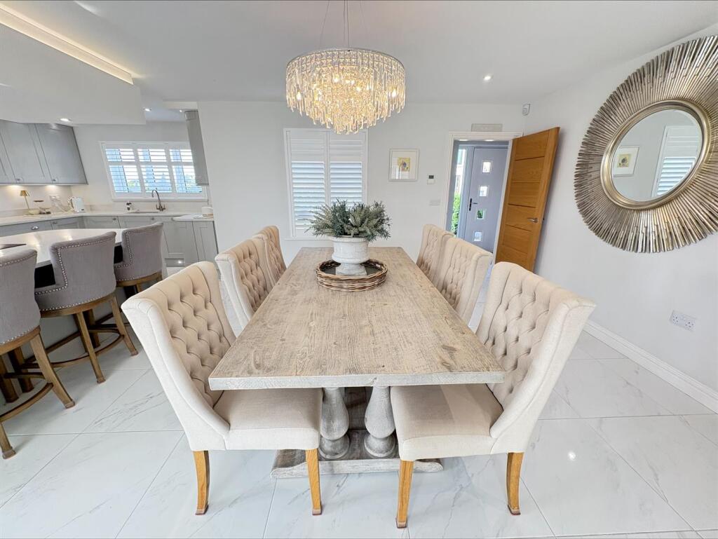 Kitchen/Dining/Living Space