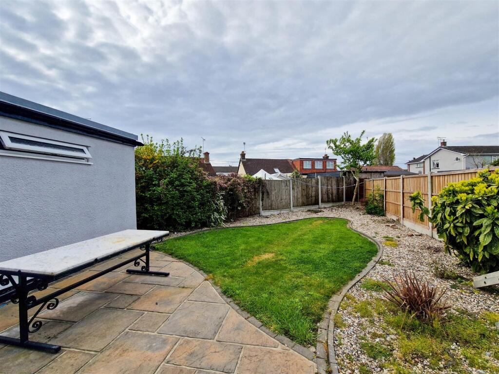 Southerly facing garden