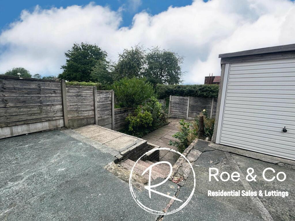 Rear garden