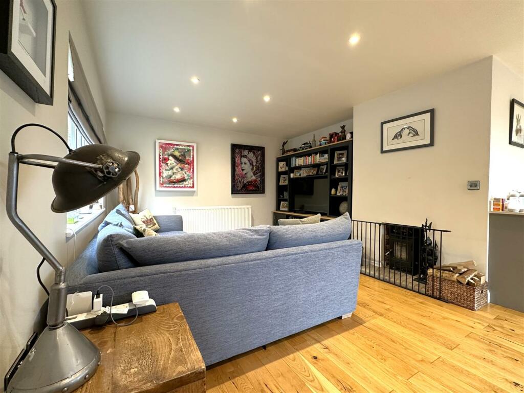 Living Area With Log Burner 295