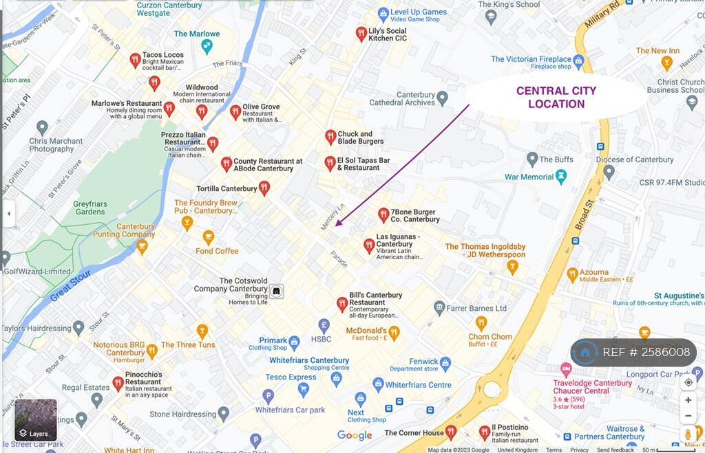 City Centre Location