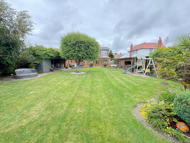 Rear of Property