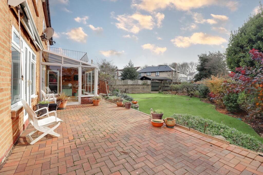 Rear garden