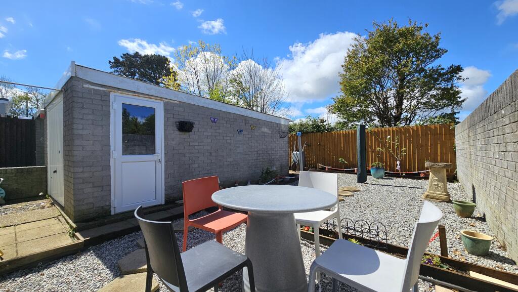 Rear garden