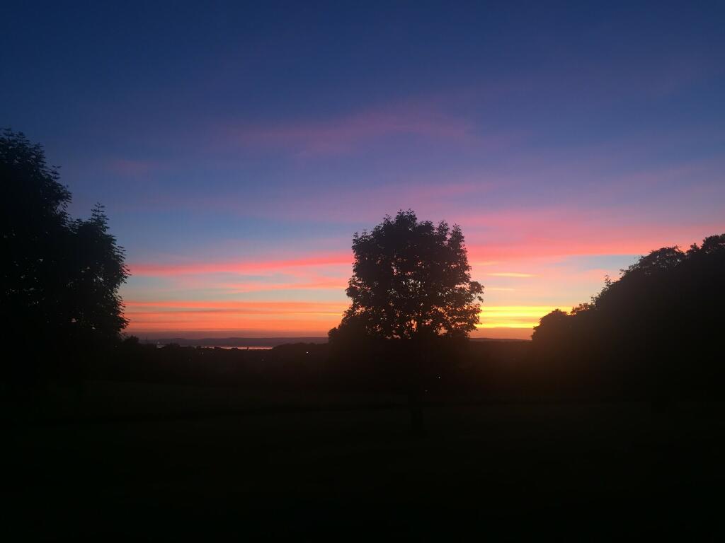 8 repton hall sunset