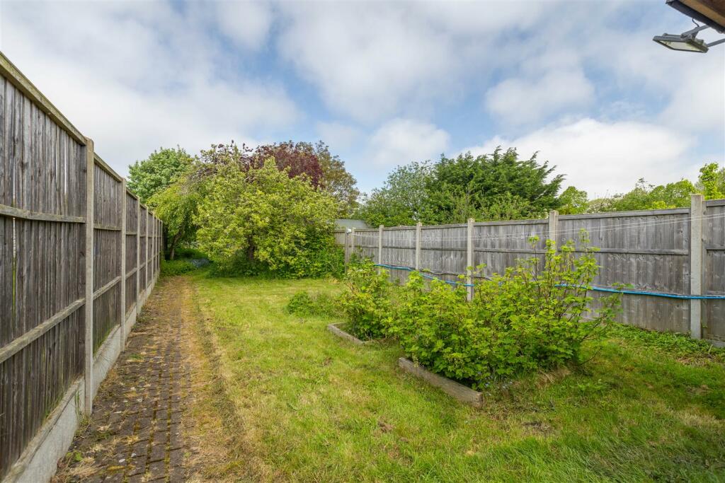 West Facing garden