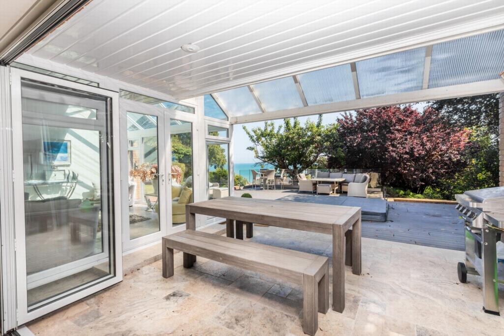 Covered veranda