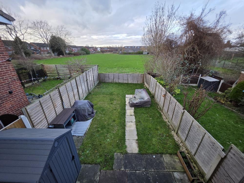 Rear Garden from Upstairs