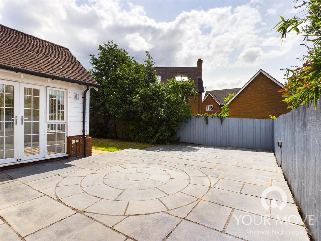 Rear Patio