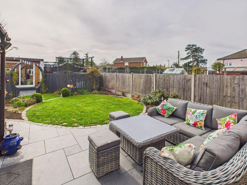 Rear garden