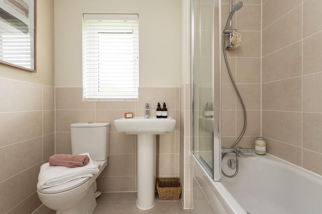 We use water-saving fixtures and fittings that are better for the environment