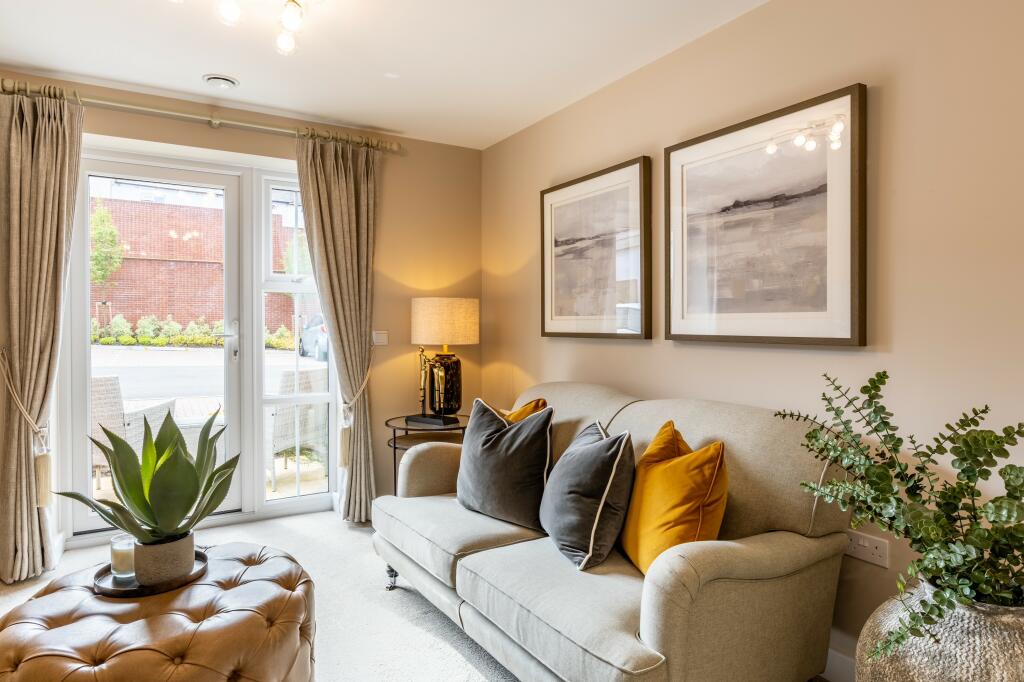 Priory Place, Studley - Living Room 