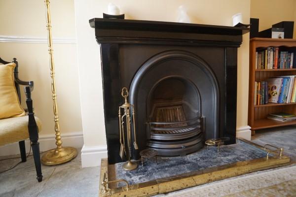 Dining Room Feature Fireplace