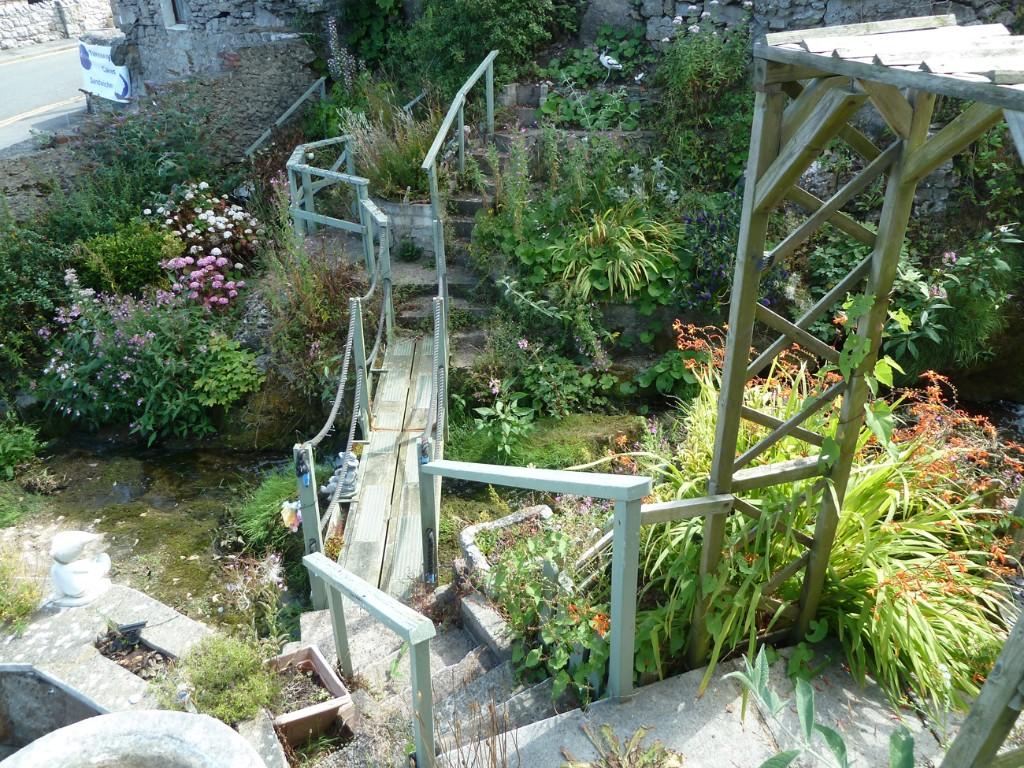 Terraced garden