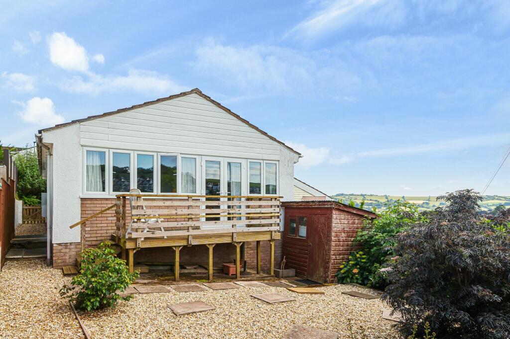 Rear of property
