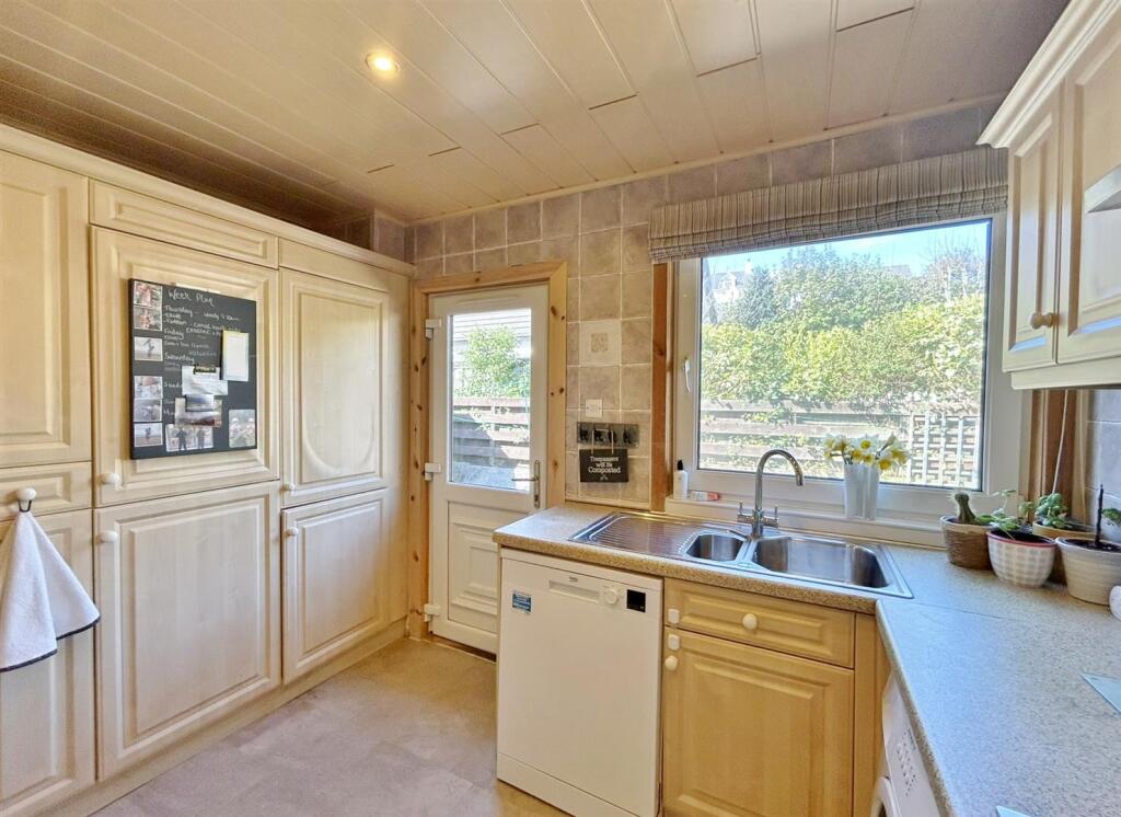 Kitchen towards back door