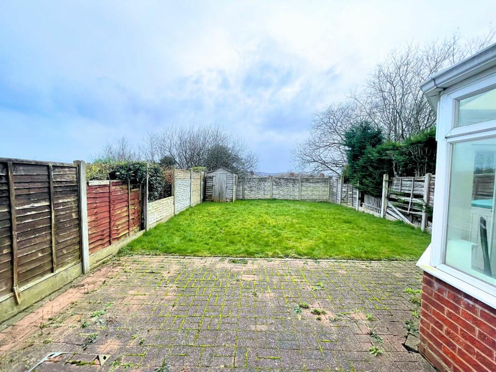 Rear garden
